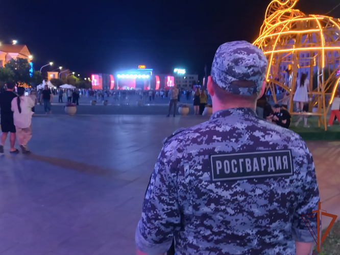 Росгвардейцы обеспечили безопасность открытия «Студенческой весны»  в Ставрополе