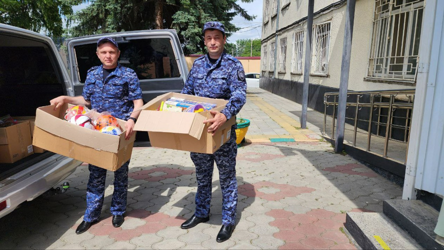 Росгвардия на Северном Кавказе провела мероприятия к Международному дню защиты детей