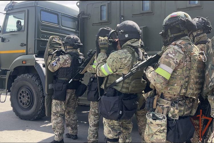 Росгвардия приняла участие в межведомственных учениях в Тыве