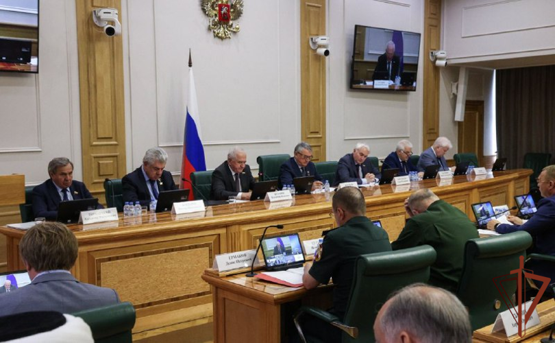 Представитель Росгвардии выступил на первом заседании совета верхней палаты парламента по военно-патриотическому воспитанию граждан
