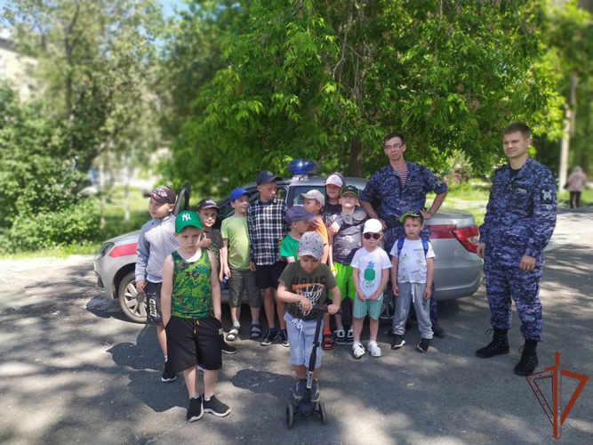Акция «Каникулы с Росгвардией» продолжается на Урале