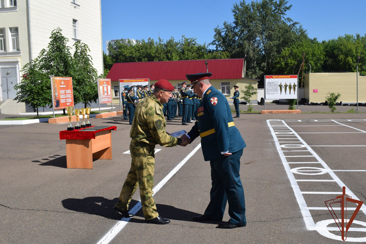 Награждены победители смотра-конкурса военных оркестров Сибирского округа Росгвардии