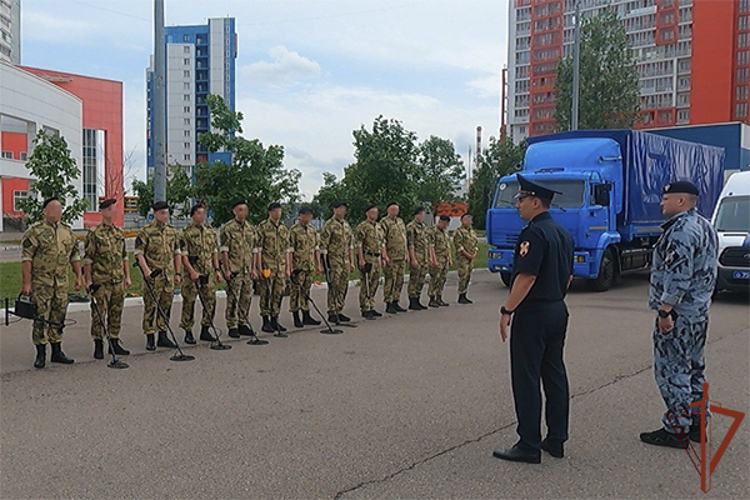 Росгвардейцы из Москвы начали поисковую экспедицию в Новгородской облоасти в рамках акции «Вахта памяти 2024» 