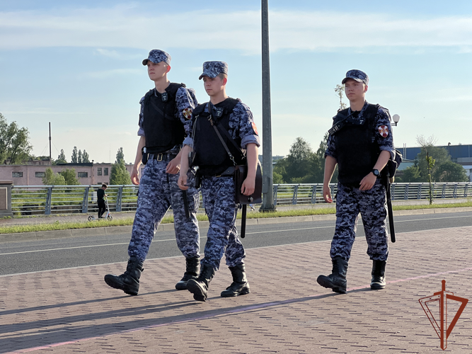 Росгвардейцы обеспечили безопасность спортивных мероприятий в Калининграде