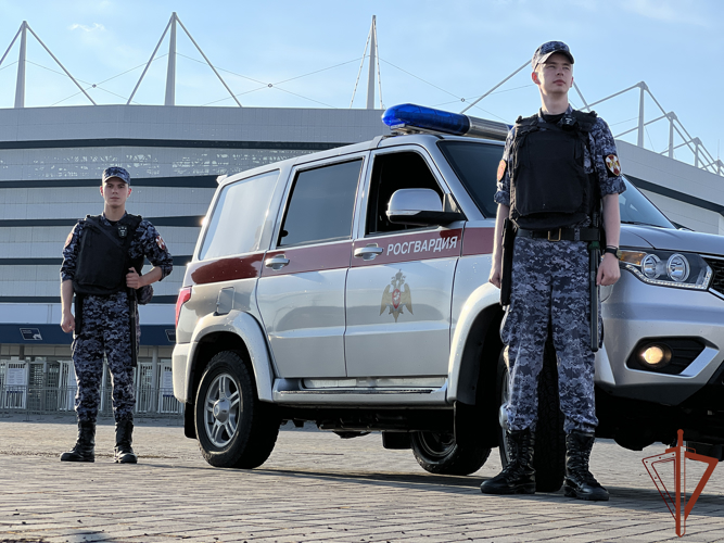 Росгвардейцы обеспечили безопасность спортивных мероприятий в Калининграде