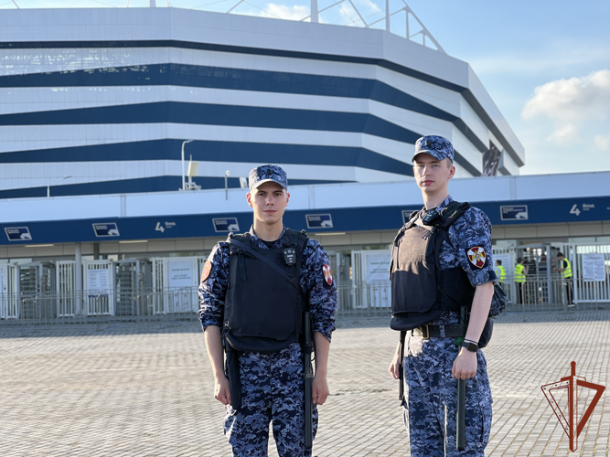 Росгвардейцы обеспечили безопасность спортивных мероприятий в Калининграде