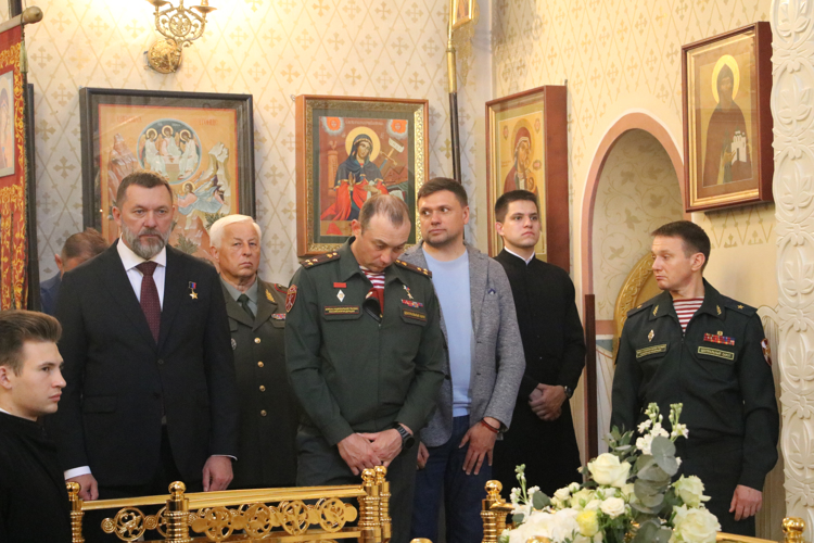 Войсковой храм софринской бригады Росгвардии освятили в Подмосковье