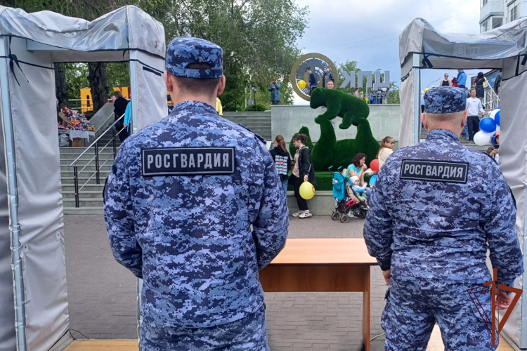 Росгвардия обеспечила правопорядок в День защиты детей на Урале