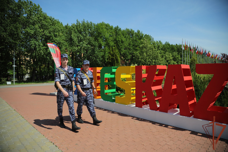 Росгвардия обеспечила безопасность «Спортивных игр стран БРИКС» в Казани (видео)