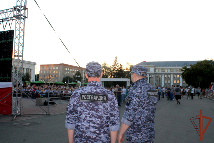 Росгвардия обеспечила безопасность музыкальных мероприятий на Урале