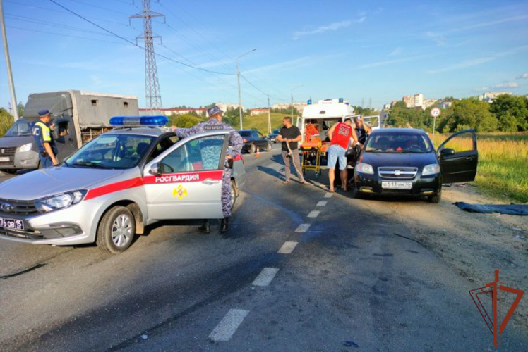 Росгвардейцы оказали помощь пострадавшим в ДТП в Ярославской области (видео)