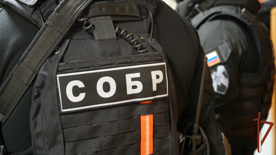 При силовой поддержке Росгвардии обнаружен и задержан подозреваемый в убийстве пожилой женщины в Архангельской области