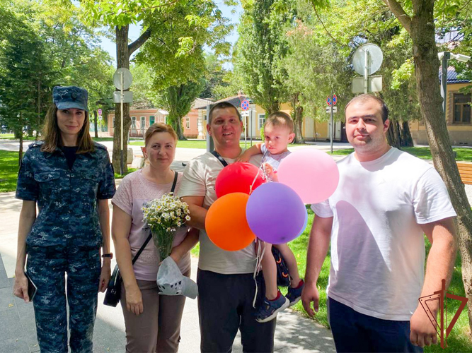 В Северо-Кавказском округе Росгвардии отметили День семьи, любви и верности