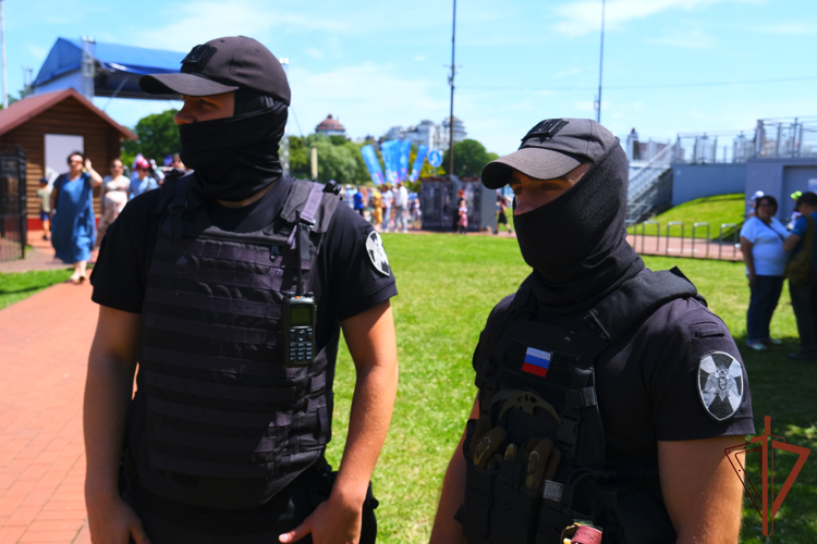 Росгвардейцы обеспечили безопасность мероприятий ко Дню города Калининграда