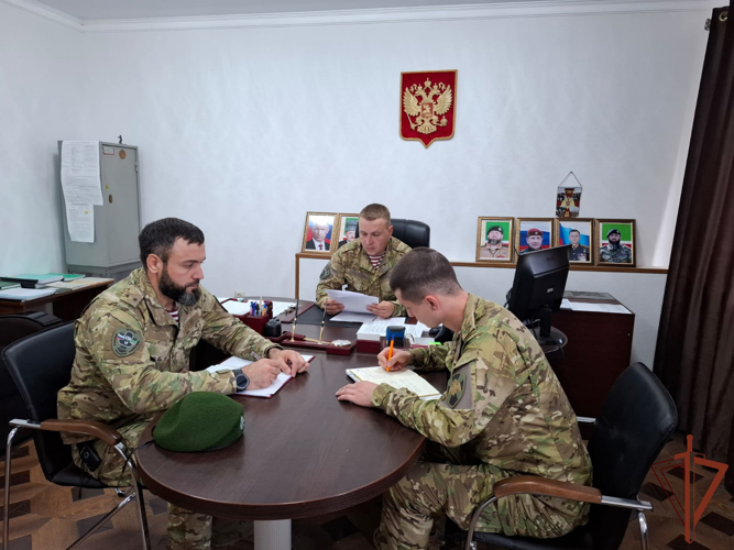 В Северо-Кавказский ордена Жукова округ Росгвардии для прохождения службы прибывают выпускники военных вузов
