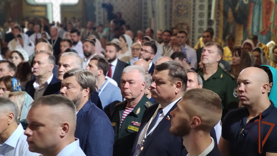 Сотрудники Росгвардии обеспечили безопасность открытия парка «Новый Херсонес» в Севастополе