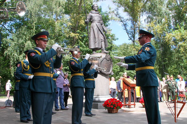 В Нижнем Новгороде представители Росгвардии приняли участие в открытии мемориала участникам первой Мировой войны (видео)