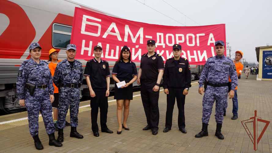 Росгвардия обеспечила безопасность торжеств к 50-летию Байкало-Амурской магистрали