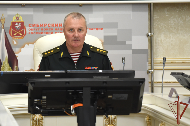 В управлении Сибирского округа Росгвардии прошло заседание военного совета