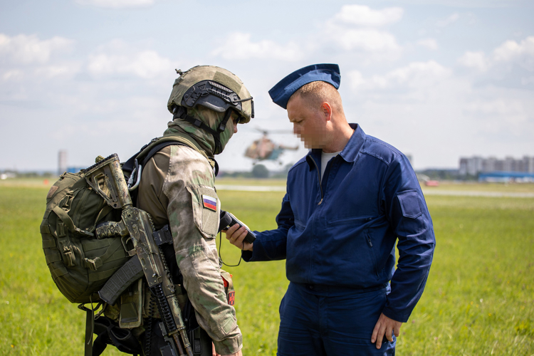 СОБР в небе