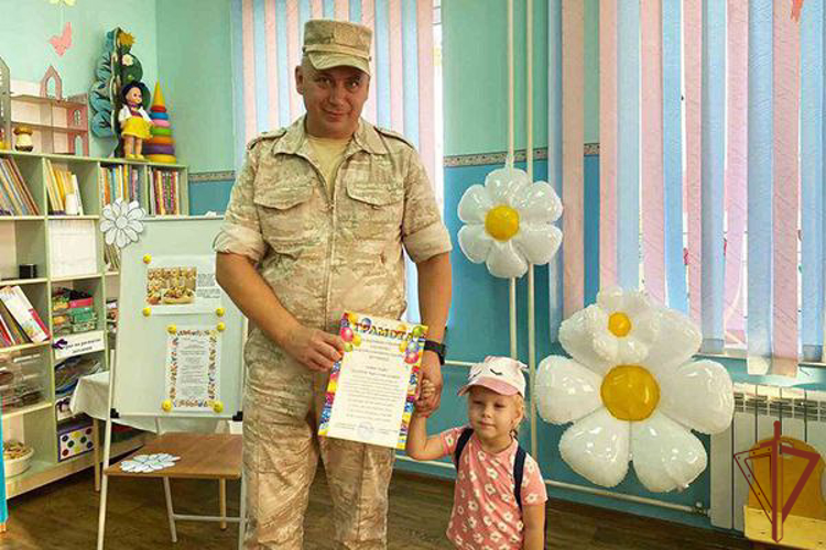Мероприятие в рамках года семьи прошло в грозненском детском саду Росгвардии