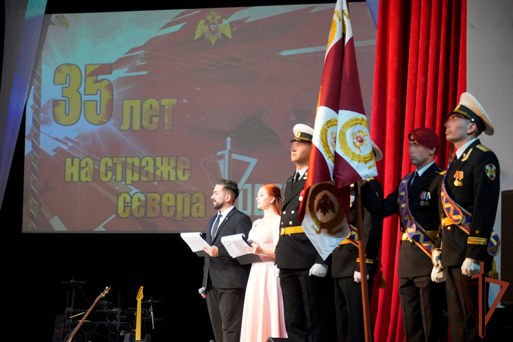 Морской отряд Северо-Западного округа Росгвардии отмечает свое 35-летие