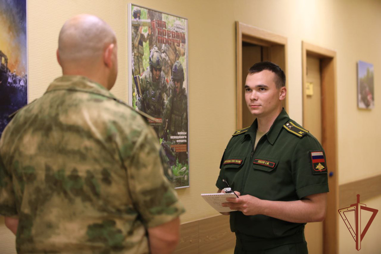 Курсанты Министерства обороны прошли практику в Центральном округе Росгвардии