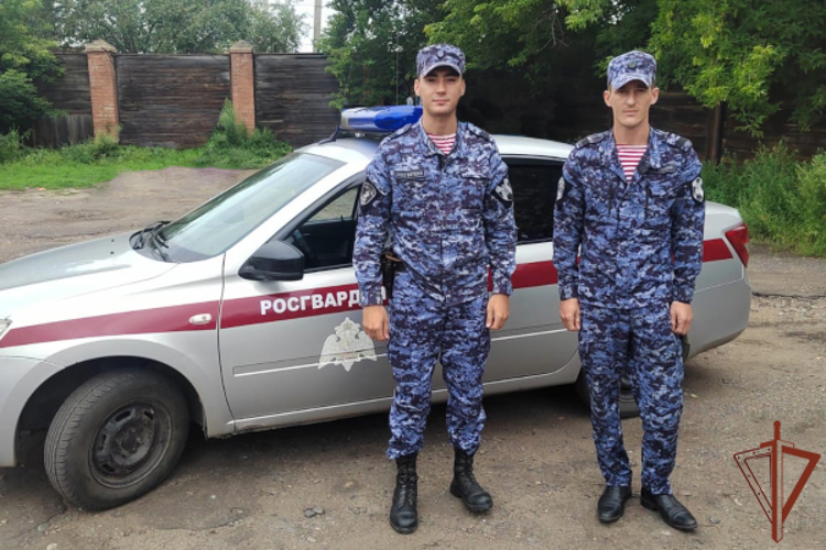 Росгвардейцы в Иркутской области спасли тонувшую в реке женщину (видео)