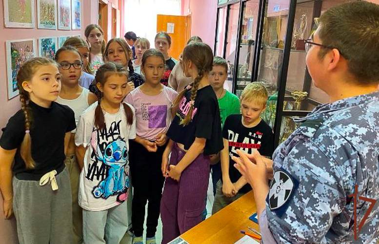 Патриотические мероприятия Росгвардии для детей прошли на Урале