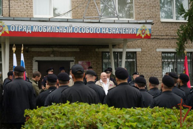 ОМОН «Пересвет» Главного управления Росгвардии по Московской области отметил годовщину создания