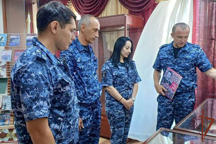 Росгвардейцы провели мероприятия памяти генерала армии Ивана Яковлева на Северном Кавказе
