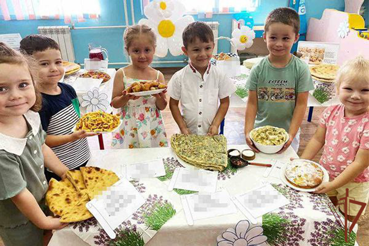 Мероприятие в рамках года семьи прошло в грозненском детском саду Росгвардии