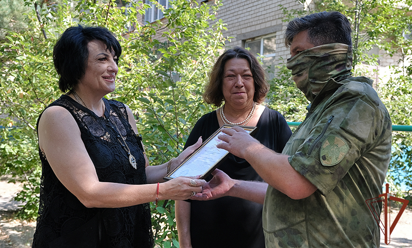 «Зарядка с Росгвардией» прошла в Мелитополе