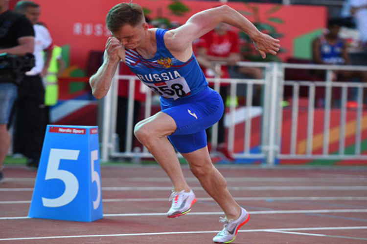 Спортсмен из Росгвардии завоевал золото на чемпионате России по легкой атлетике в Екатеринбурге