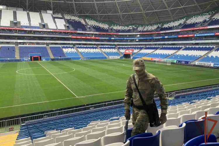 Росгвардейцы обеспечили безопасность матча Кубка России по футболу в Самаре