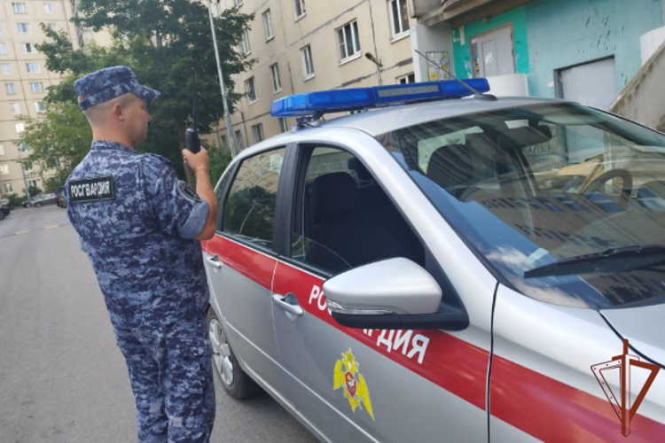 Сотрудники Росгвардии задержали подозреваемого в совершении тяжкого преступления в Санкт-Петербурге