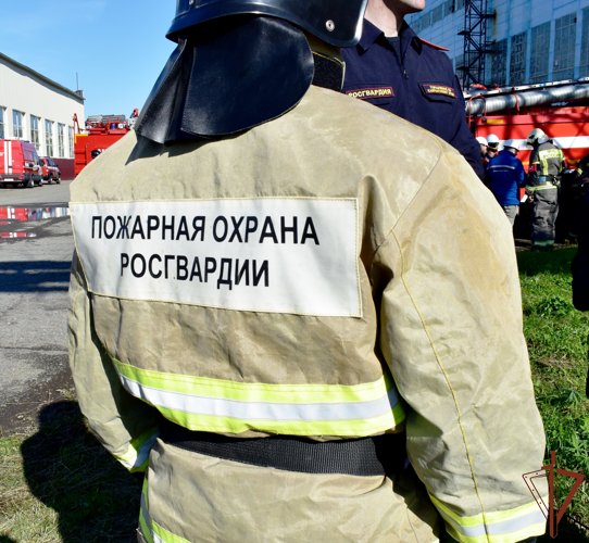 Росгвардия приняла участие в пожарно-тактическом учении на объекте энергетики на Камчатке 