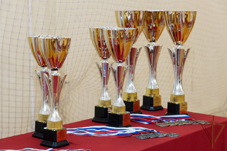 Победителям и призерам чемпионата Росгвардии по бадминтону вручили спортивные награды