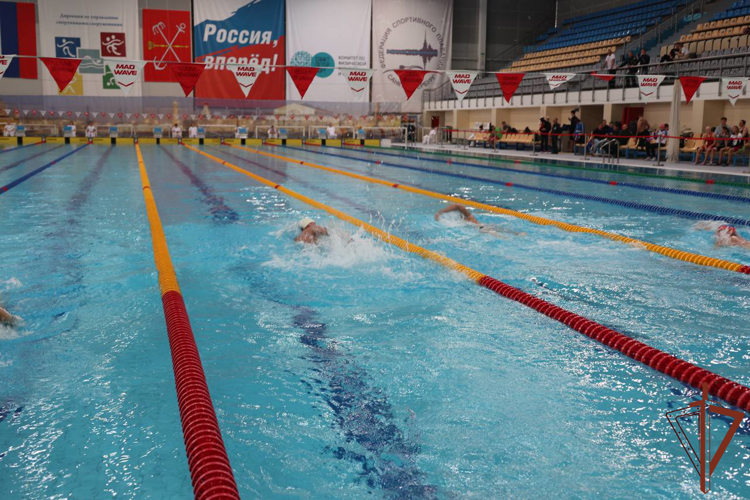 Чемпионат Росгвардии по плаванию стартовал в Санкт-Петербурге (видео)