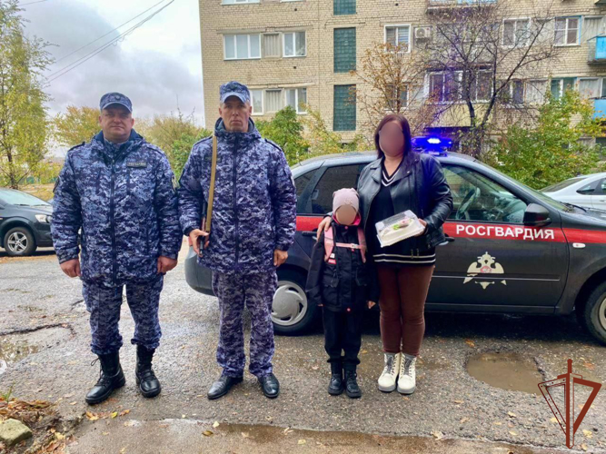 Росгвардейцы оперативно разыскали в Саратовской области пропавшую первоклассницу
