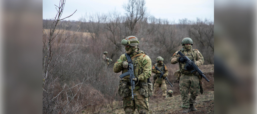 Росгвардейцы ликвидировали позиции боевиков ВСУ в Курской области 
