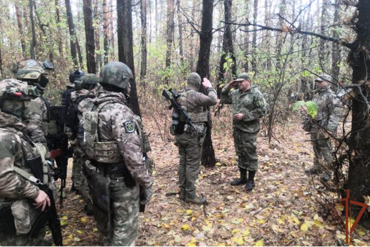 Сотрудникам Росгвардии в Курской области вручили государственные награды