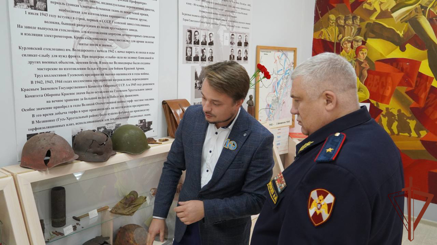 Первый кадетский класс Росгвардии открылся во Владимирской области