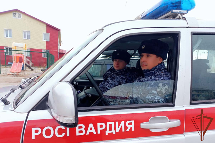 Сотрудники Росгвардии спасли провалившуюся под лёд 10-летнюю девочку (видео)