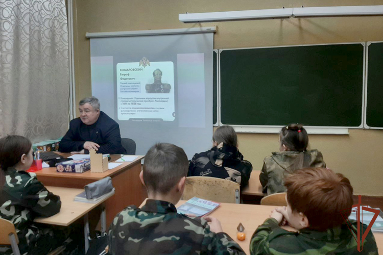 В Уральском округе Росгвардии состоялись мероприятия в честь 255-летия со дня рождения графа Комаровского 