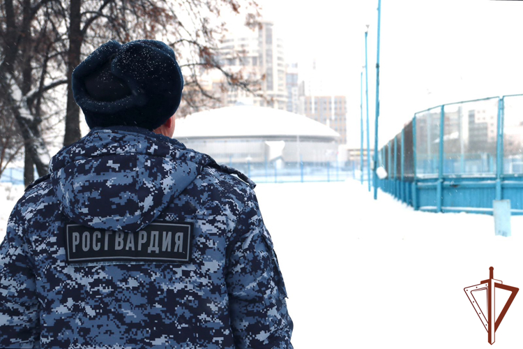 Безопасность спортивных мероприятий обеспечили росгвардейцы на Урале