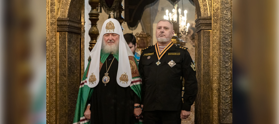 Генерал-полковник Алексей Воробьев награжден орденом Русской Православной Церкви (видео)