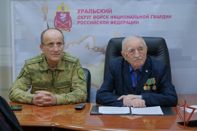 На Урале Росгвардия проводит торжественные  мероприятия ко Дню ветерана войск правопорядка