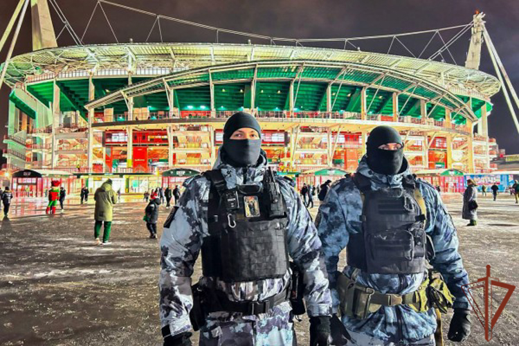 Росгвардейцы обеспечили правопорядок на спортивных мероприятиях в Москве
