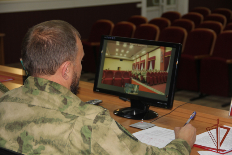 В ОГВ(с) прошла прямая линия с курсантами Военной ордена Жукова академии Росгвардии 